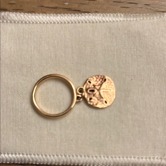 Chic Gold Coin Pendant Ring by James Avery